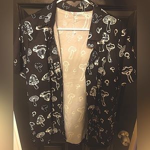 Mushroom Button Up